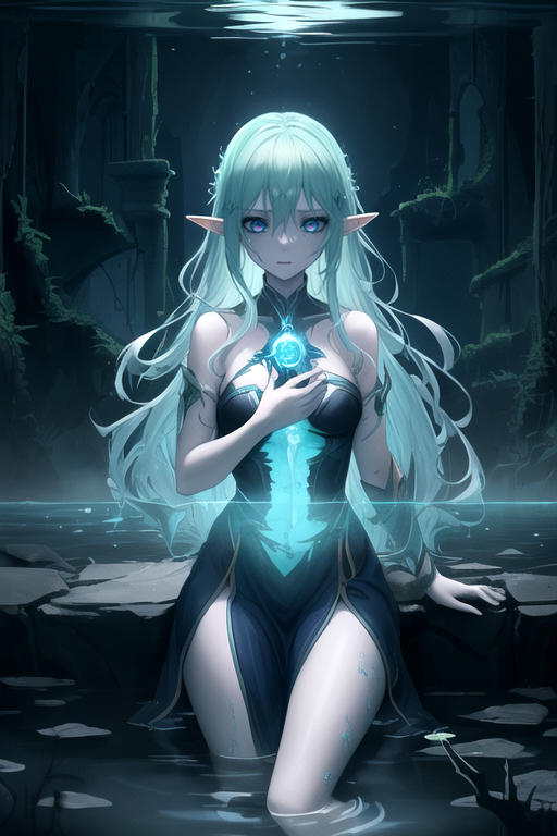 Seraphine portrait 90